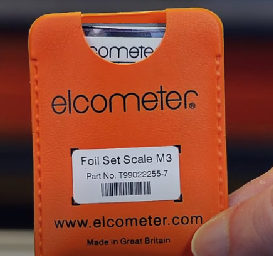 bộ foil chuẩn của elcometer456